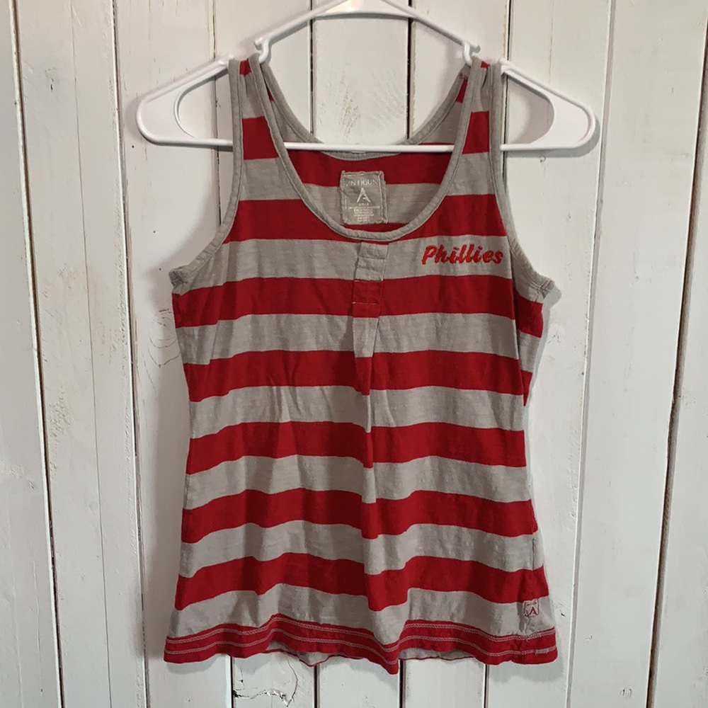 Phillies Red/Grey Tank Top - Size S